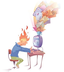 Be careful how you respond to email spam