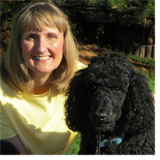 Kenra Lee with her Dog