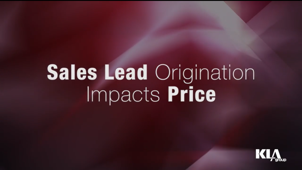 Sales Lead Origination Impacts Price