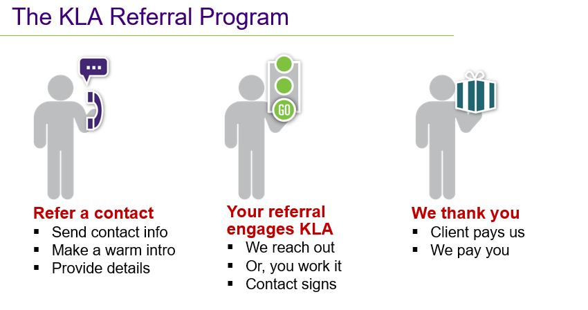 kla referral program