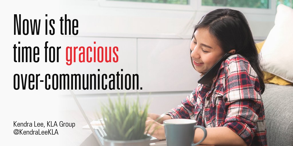 Turbulent times require gracious communication