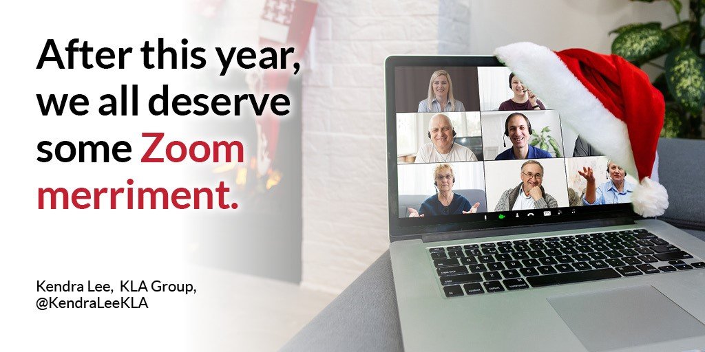 Holiday Zoom office party