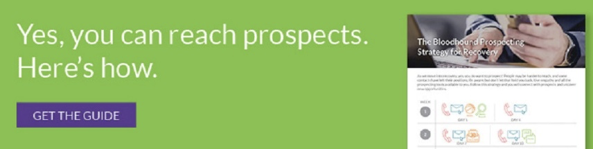 graphic of bloodhound prospecting