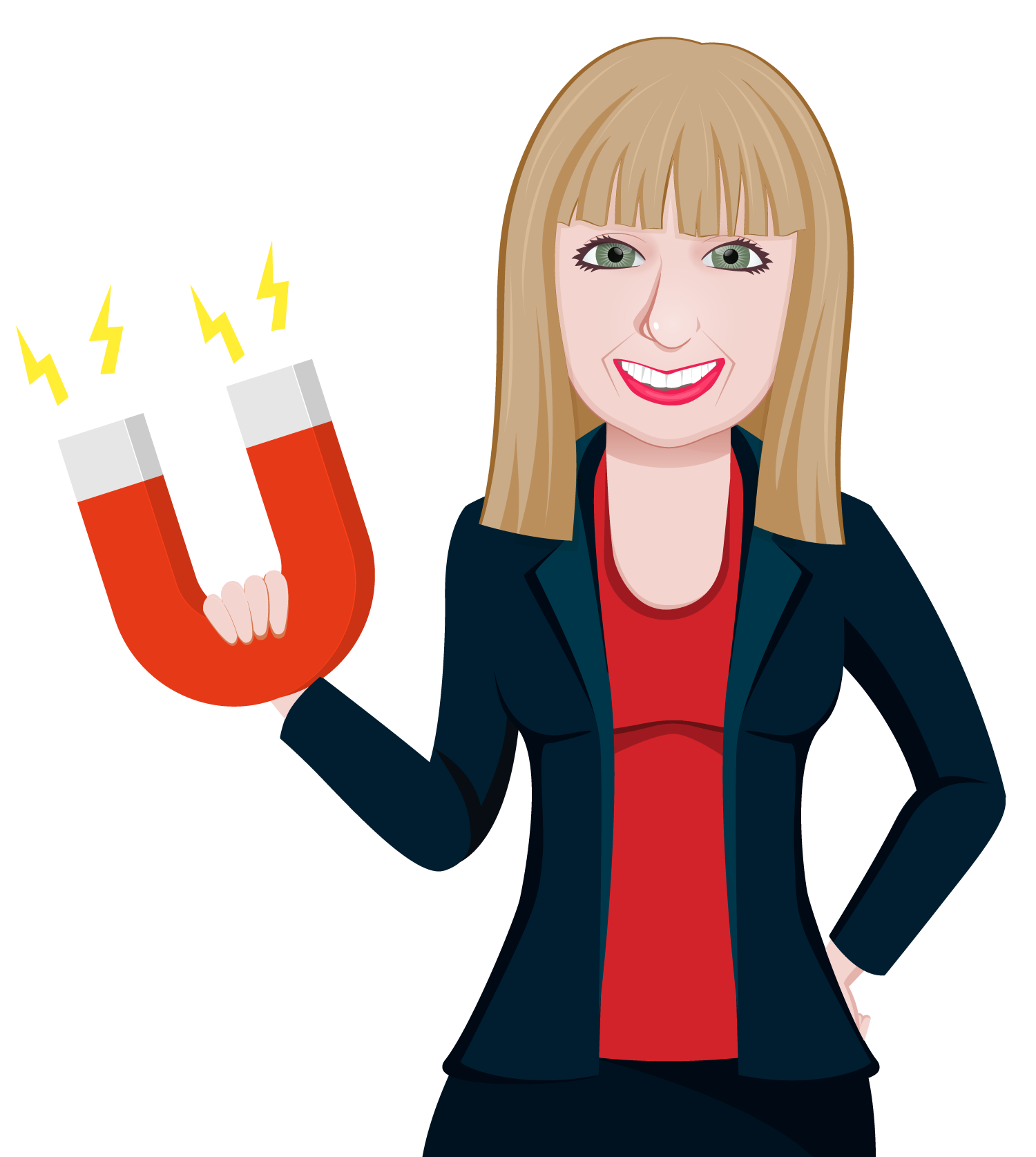 Kendra-Lee-Emoji-Magnet-Red-Shirt