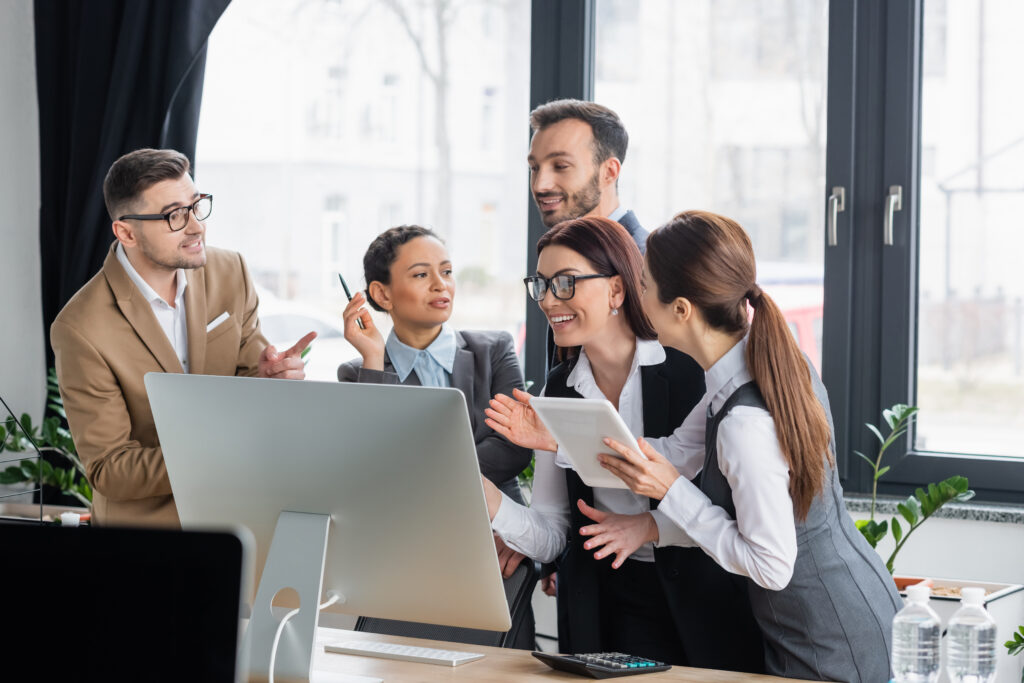 professional services firms celebrating