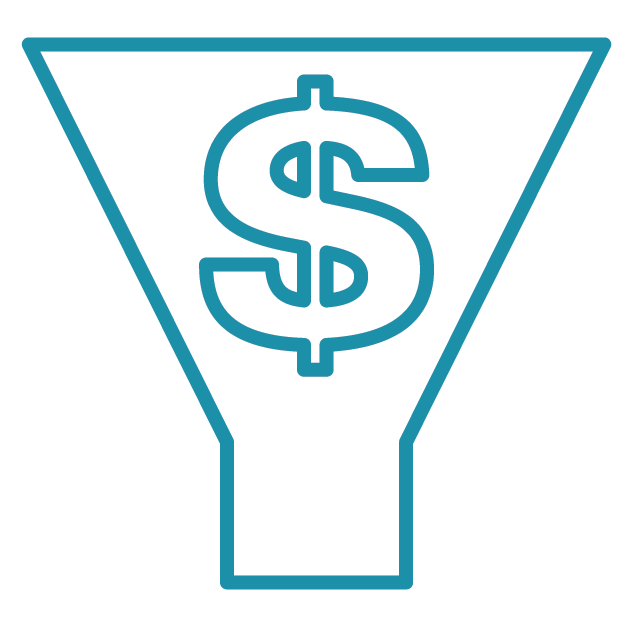 Funnel Dollar sign for Professional Service Firms