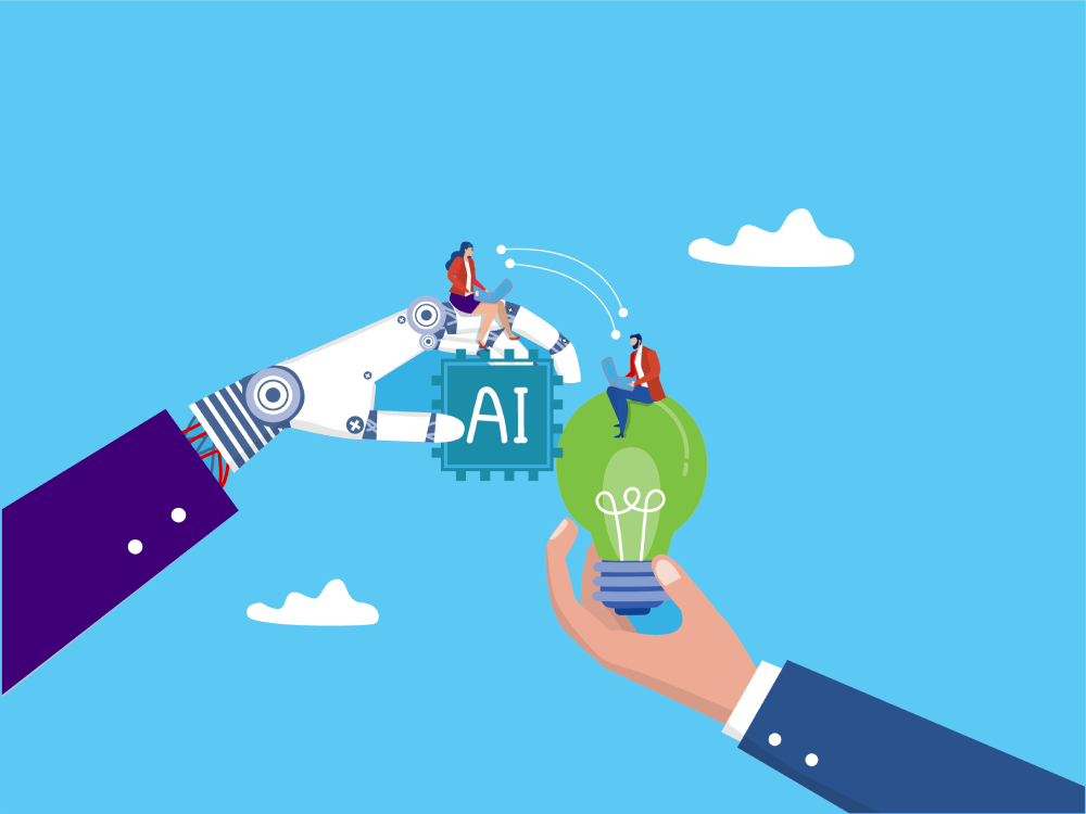 Business professionals representing digital trust, credibility, and consistent messaging that improves AI visibility and buyer confidence